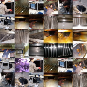 清洗油煙機(jī)系統(tǒng)圖片